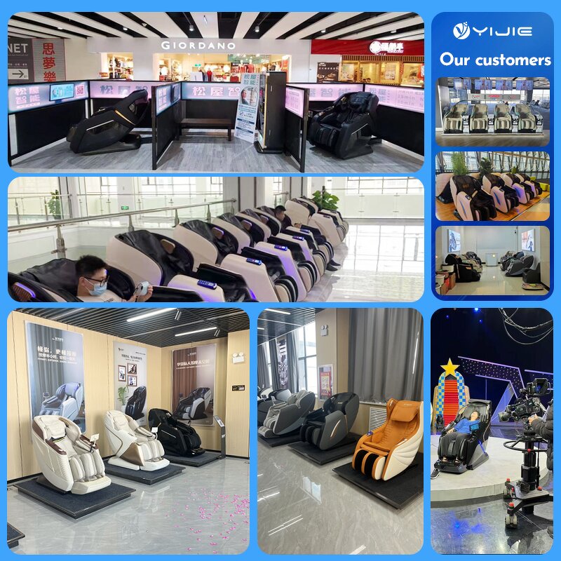 Massage Chair - Manufacturer - 4D Zero Gravity OEM Dual Core Voice Control Full Body Luxury Recliner