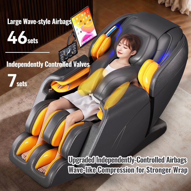 Massage Chair - Manufacturer - 4D Zero Gravity Bluetooth Leg Heated Shiatsu Ultra Mechanism Luxury