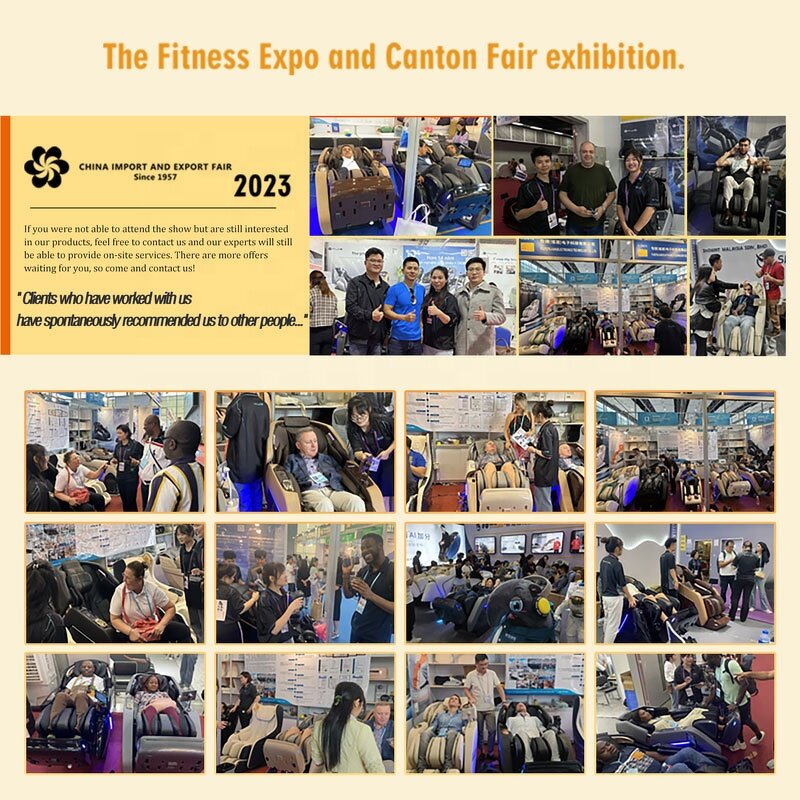 Massage Chair - Manufacturer - 2024 3D 4D SL Track 0 Gravity Salon Portable Foldable Full Body