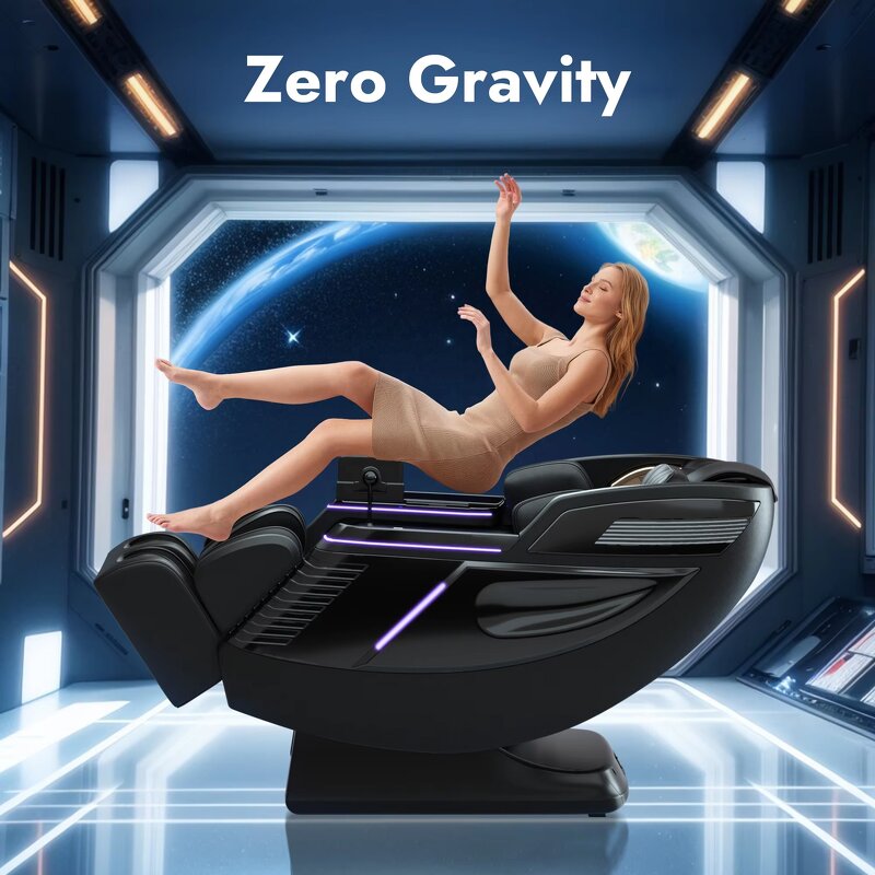 Massage Chair - Manufacturer - 3D Zero Gravity Office Pedicure Spa Full Body Luxury Electric