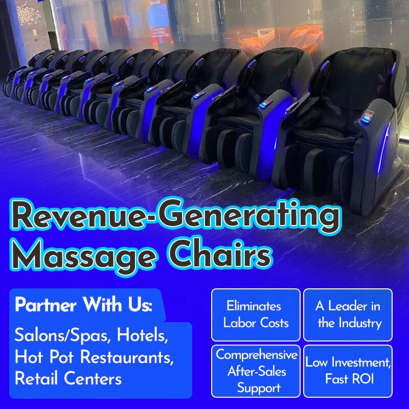 Massage Chair - Manufacturer - Credit Card Bill Coin Philippine Vending Full Body Payment System