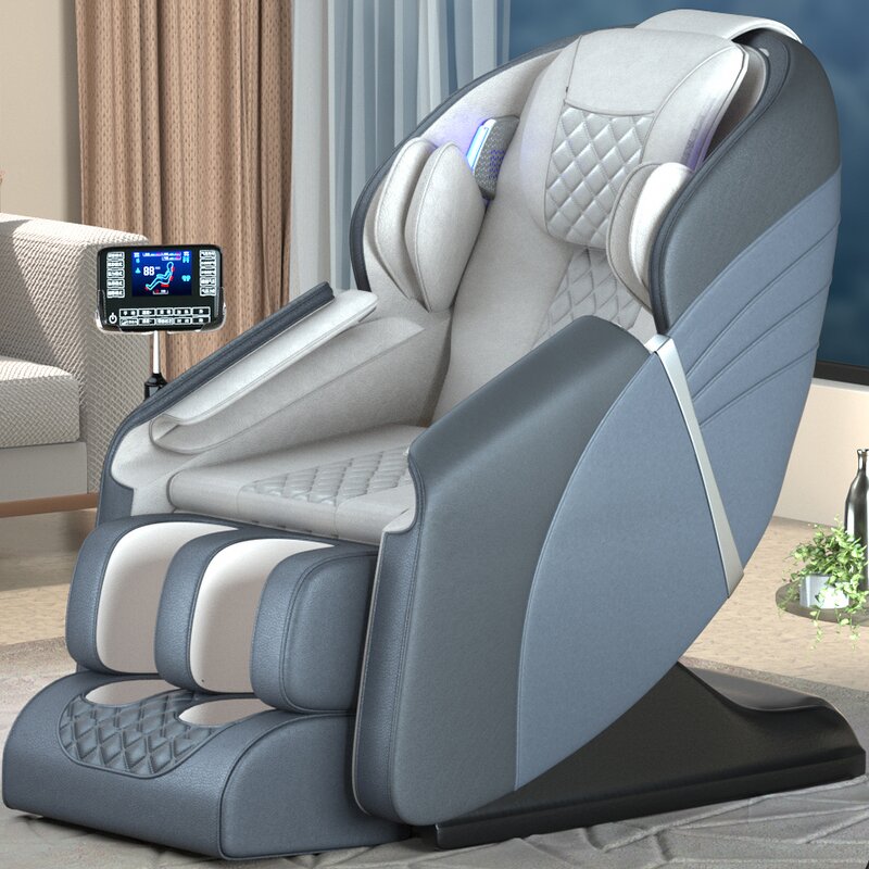 Massage Chair - Manufacturer - Wholesale 4D SL Track Foot Spa Full Body Luxury Recliner Shiatsu