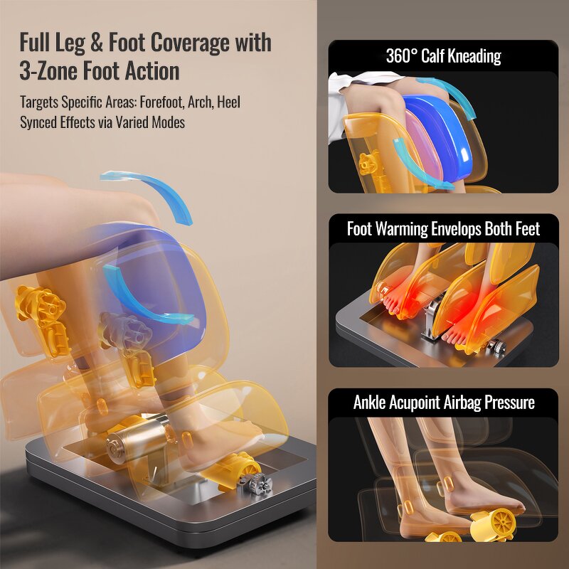 Massage Chair - Manufacturer - 4D Zero Gravity Bluetooth Leg Heated Shiatsu Ultra Mechanism Luxury