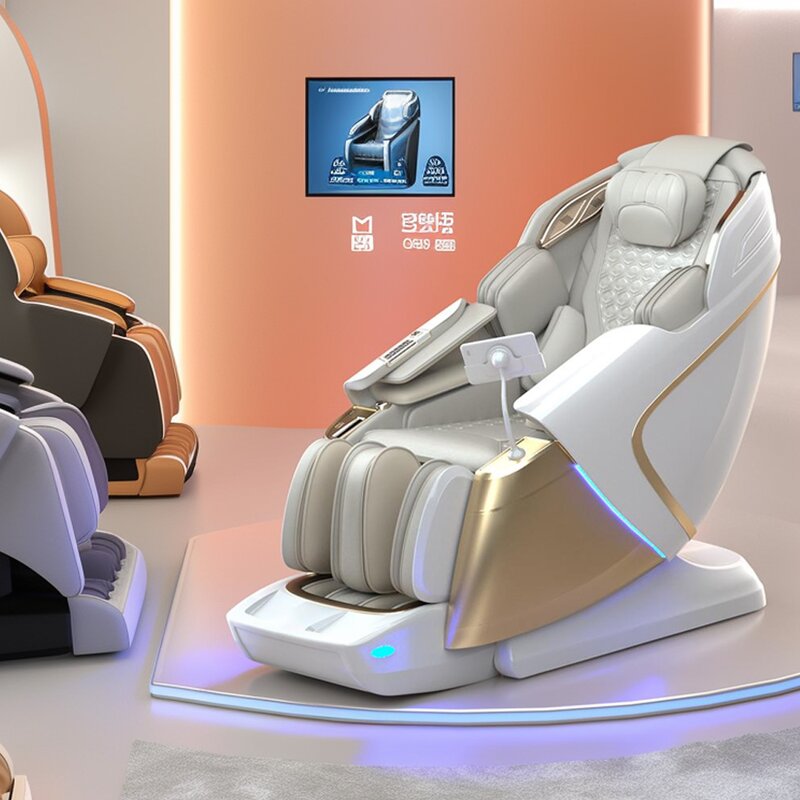 Massage Chair - Manufacturer - 4D Zero Gravity Deep Stretching Smart Full Body Home Recliner