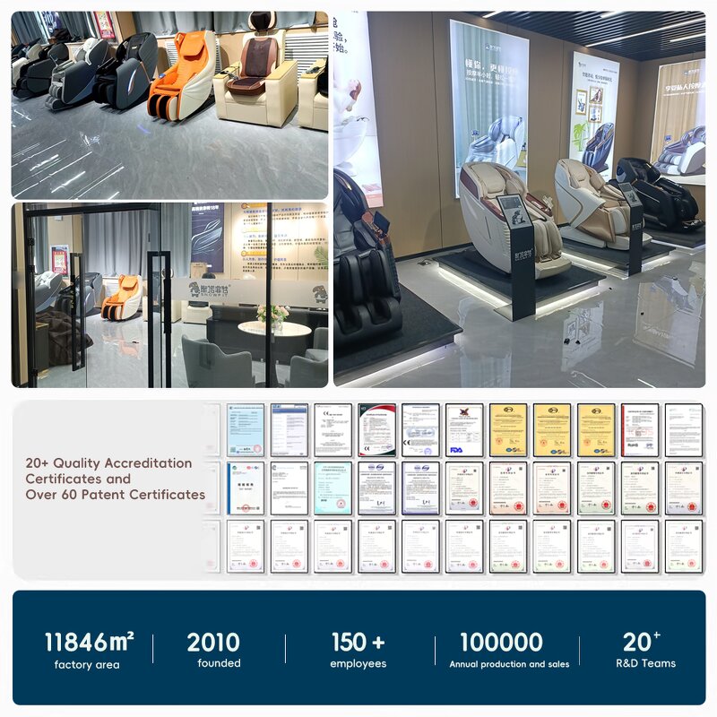 Massage Chair - Manufacturer - 2025 4D Zero Gravity Cash Credit Card Banknotes Commercial Vending