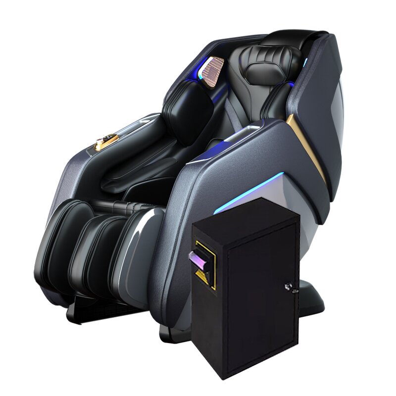 Massage Chair - Manufacturer - Factory 4D Zero Gravity Coin Credit Card Bill Commercial Massage Chair