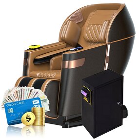 Massage Chair - Manufacturer - 4D SL Track Coin-Operated Vending Bill Commercial Zero Gravity Luxury