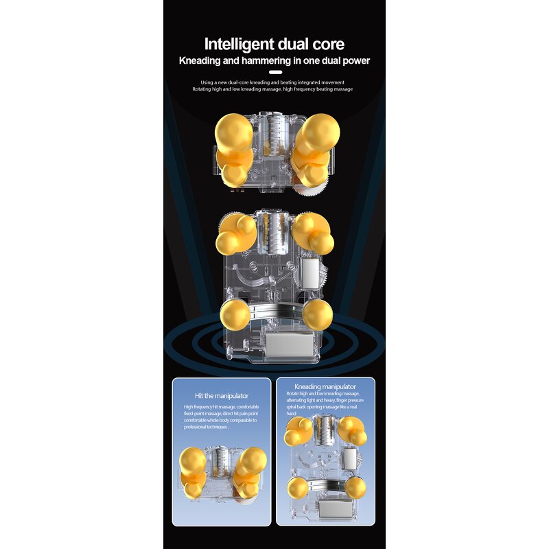 Massage Chair - Manufacturer - 2023 3D 4D SL Track 0 Gravity Salon Massage Chair Bed Full Body