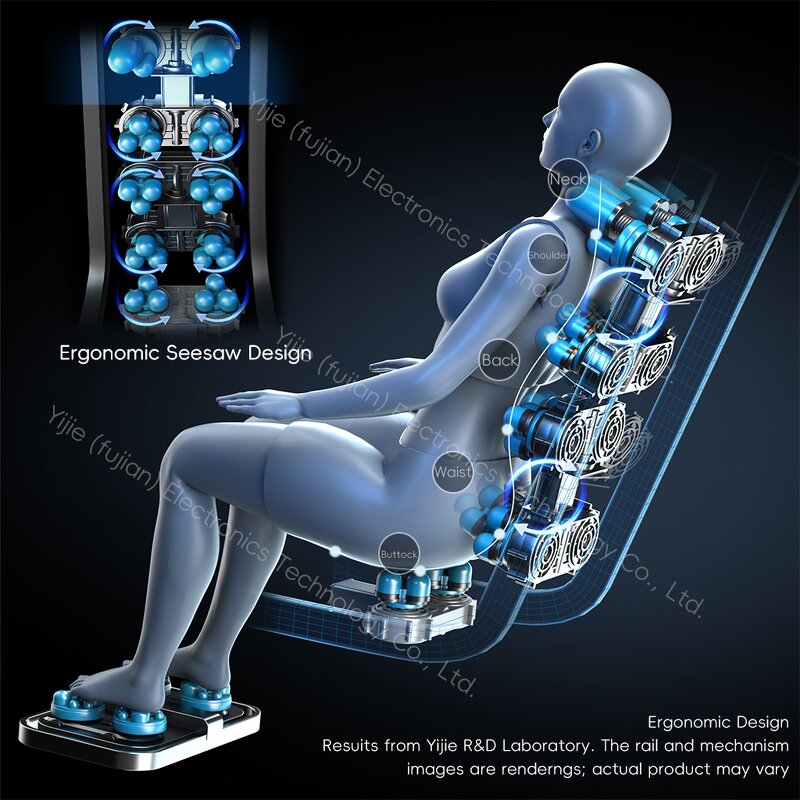 Massage Chair - Manufacturer - 2024 8D Thai Stretch Shiatsu Neck Back Full Body Luxury Armchair