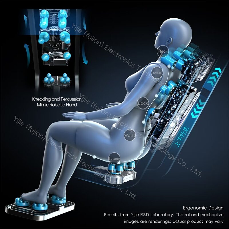 Massage Chair - Manufacturer - Zero Gravity Life Power SL Track Full Body Best Rated Electric