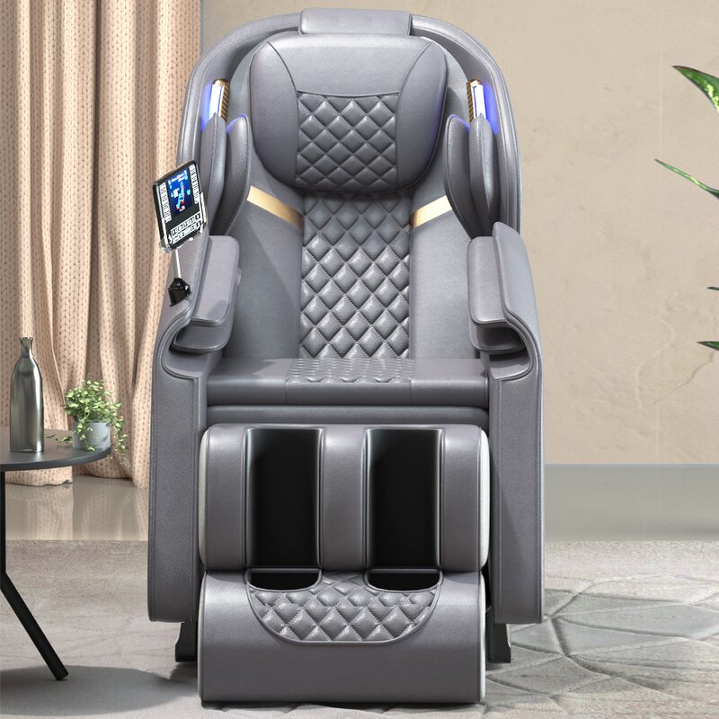 Massage Chair - Manufacturer - Wholesale 4D SL Track Foot Spa Full Body Luxury Recliner Shiatsu