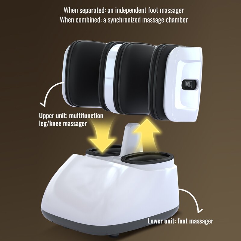 Foot Massager - Manufacturer - 7 in 1 Detached Airbag Heating Battery Deep Tissue Foot Leg Spa