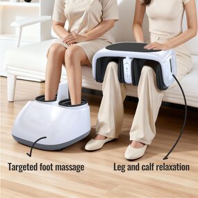 Foot Massager - Manufacturer - 7 in 1 Detached Airbag Heating Battery Deep Tissue Foot Leg Spa