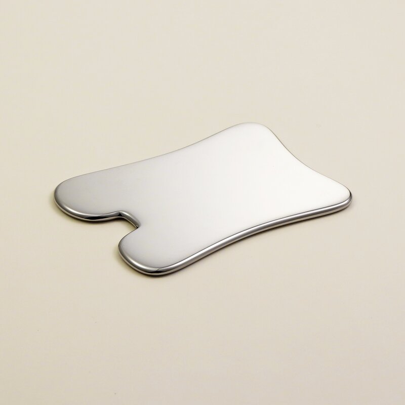 Gua Sha Massage Tool - Manufacturer - 304 Stainless Steel SPA Acupuncture Silver Roller