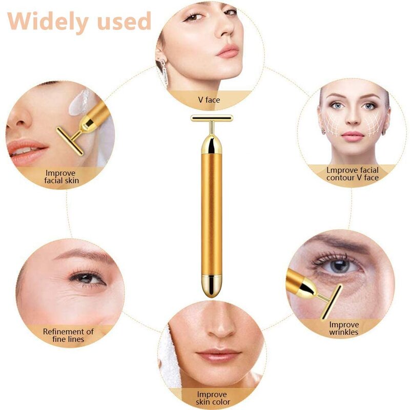 Electric Skincare Tool - Manufacturer - Aluminum Alloy Torch Shaped Eye Dark Circles