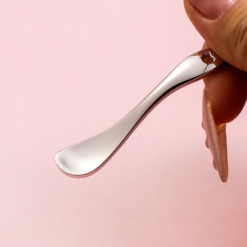 Cosmetic Spatula - Manufacturer - Kinwong Rose Gold Lotion Eye Cream Metal Scoop
