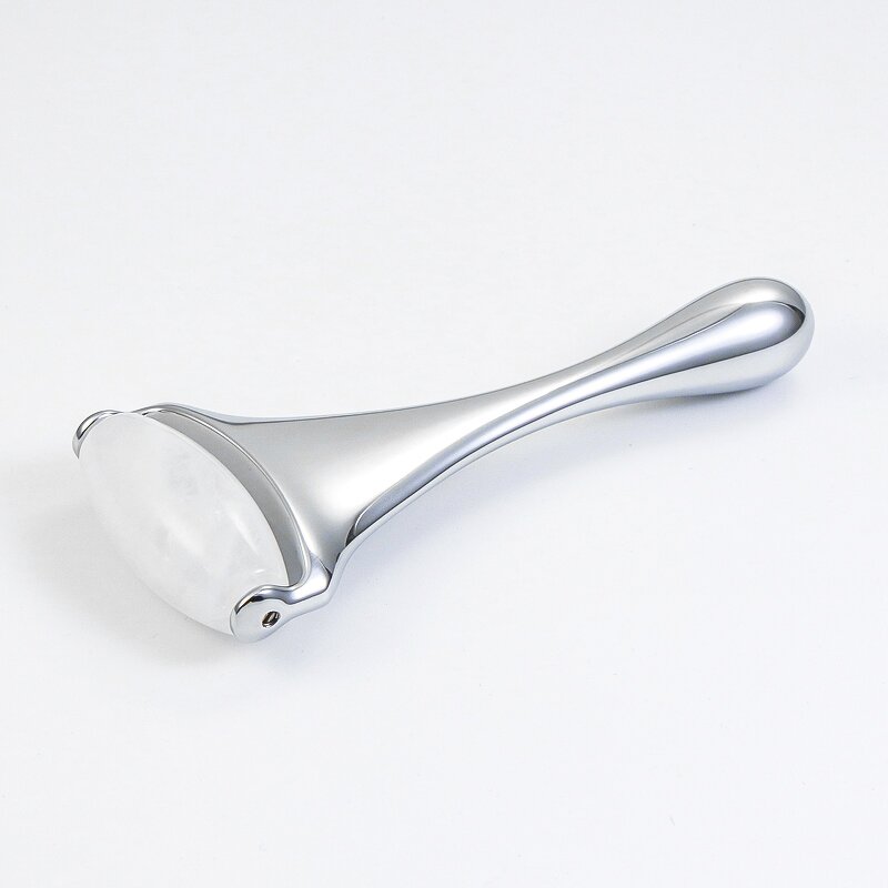 Jade Roller Gua Sha - Manufacturer - Custom Color 100% Natural Rose Quartz 2-in-1