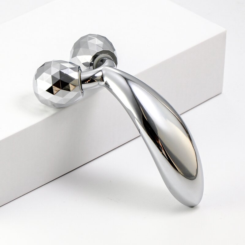 Magnetic Face Roller - Manufacturer - Private Label Waterproof Silver Y-Shape 3d Roller