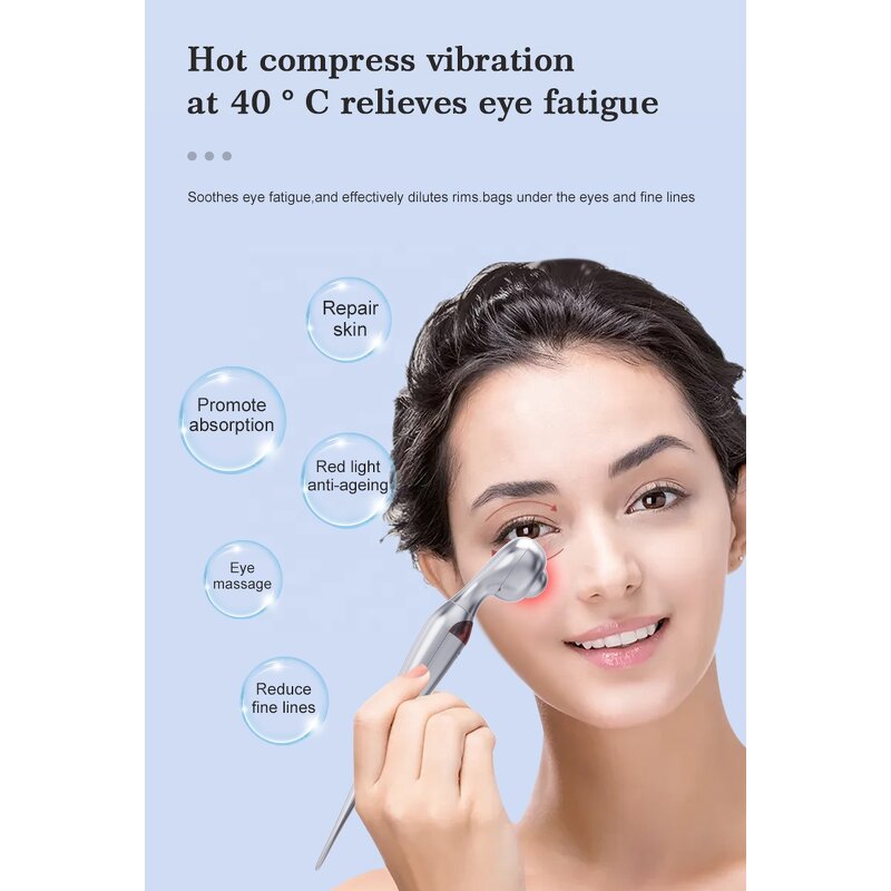 3d Face Roller - Manufacturer - Electric Gold Micro-current Pulse Vibrating Facial Lifting