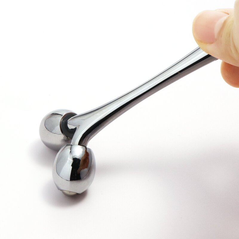 3D Facial Roller - Manufacturer - Jingwang Rose Gold Anti-Wrinkle Face Lifting Slimming