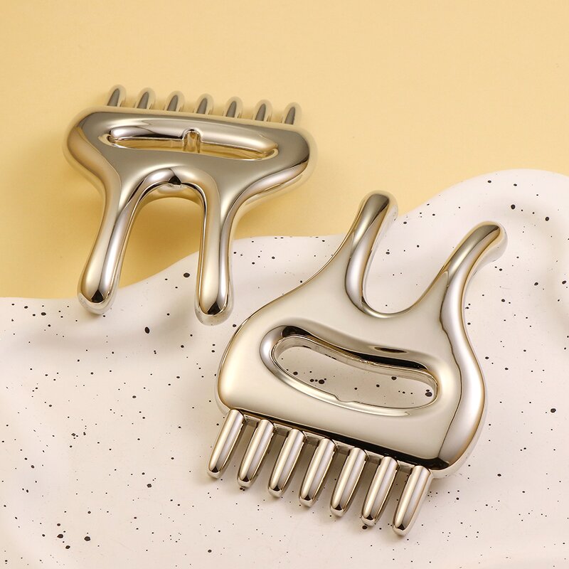 Gua Sha Massager - Manufacturer - Zinc Alloy Custom Logo Face Neck Body Eye Wrinkle