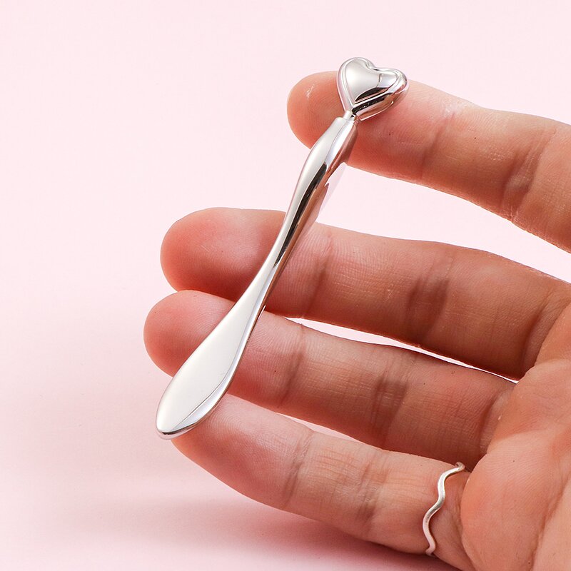 Eye Massager Spoon - Manufacturer - Zinc Alloy Mini Eye Cream Scoop Anti-Wrinkle Manual