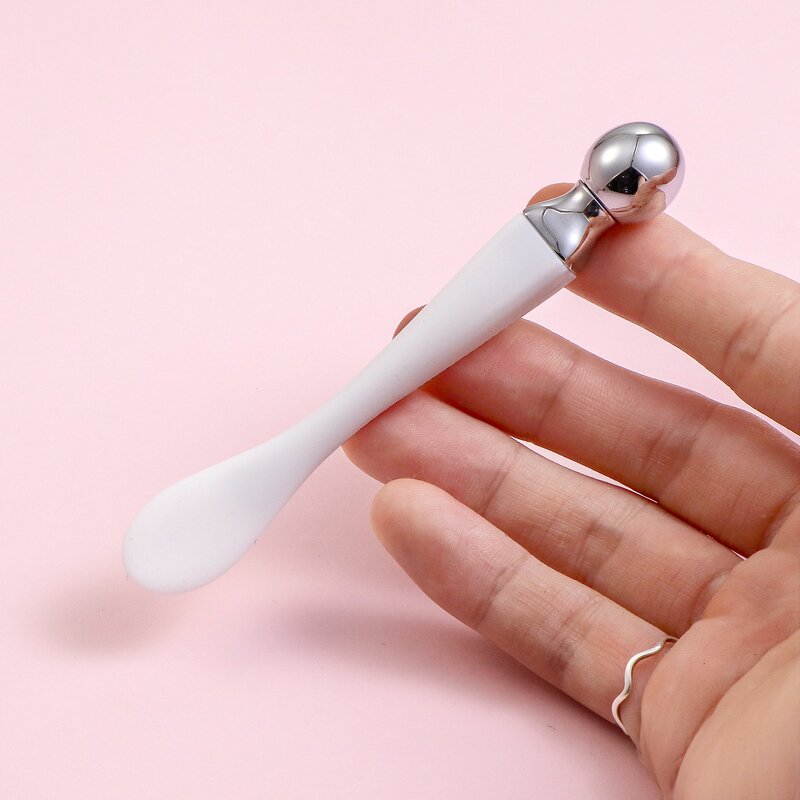 Eye Cream Stick - Manufacturer - Silicone Tail 10cm Spatula Spoon Jingwang YSB22073