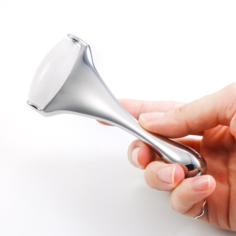 Jade Roller Gua Sha - Manufacturer - Custom Color 100% Natural Rose Quartz 2-in-1