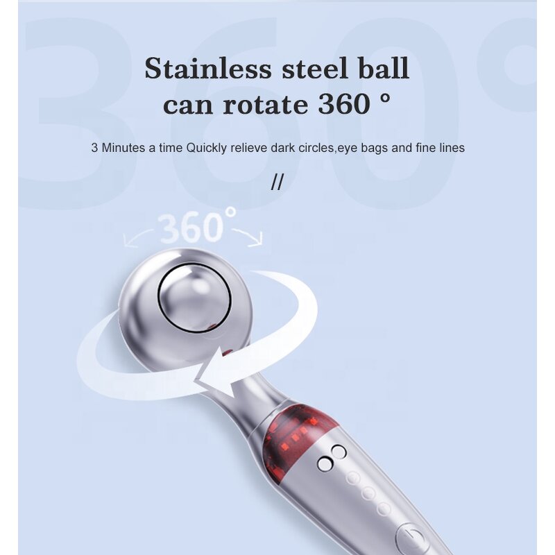 3d Face Roller - Manufacturer - Electric Gold Micro-current Pulse Vibrating Facial Lifting