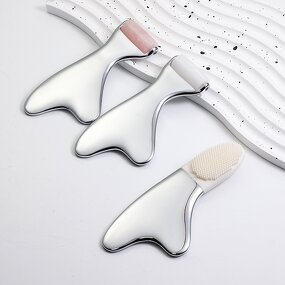 Mini Eye Massager - Manufacturer - Stainless Steel Handheld Gua Sha Anti-Wrinkle Aging