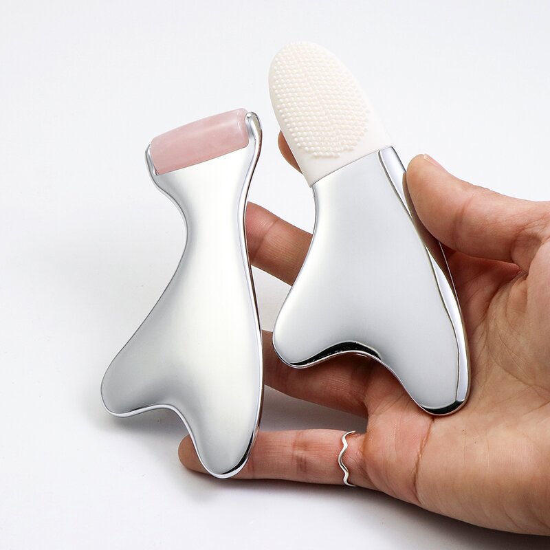 Mini Eye Massager - Manufacturer - Stainless Steel Handheld Gua Sha Anti-Wrinkle Aging