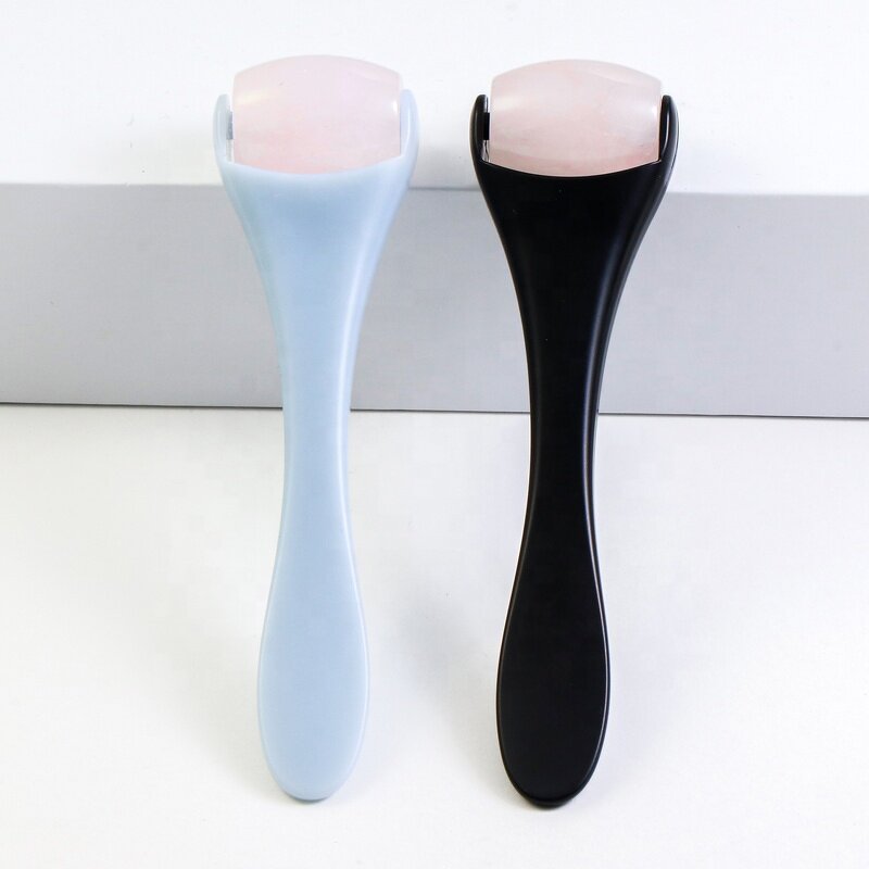 Jade Roller - Manufacturer - Mini Nephrite Pink Quartz Crystal Anti Aging Face Massager