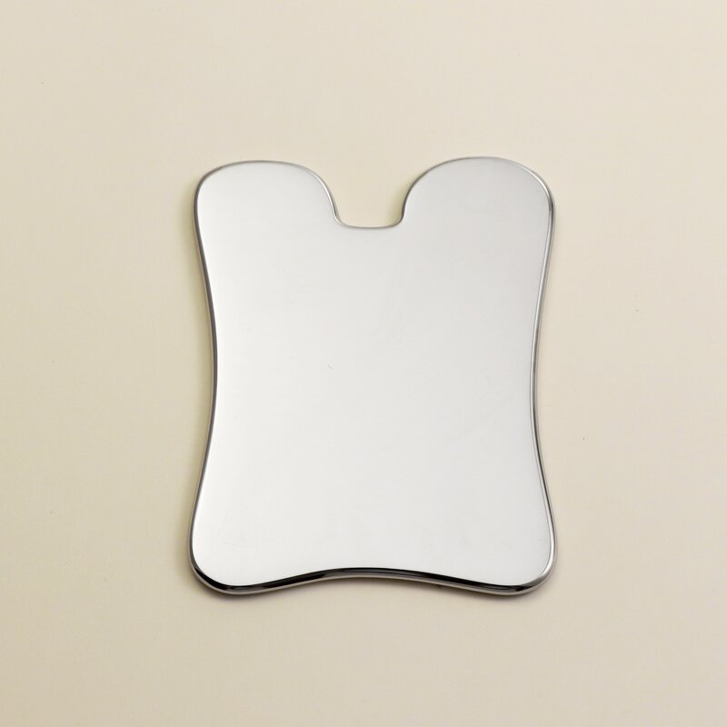 Gua Sha Massage Tool - Manufacturer - 304 Stainless Steel SPA Acupuncture Silver Roller