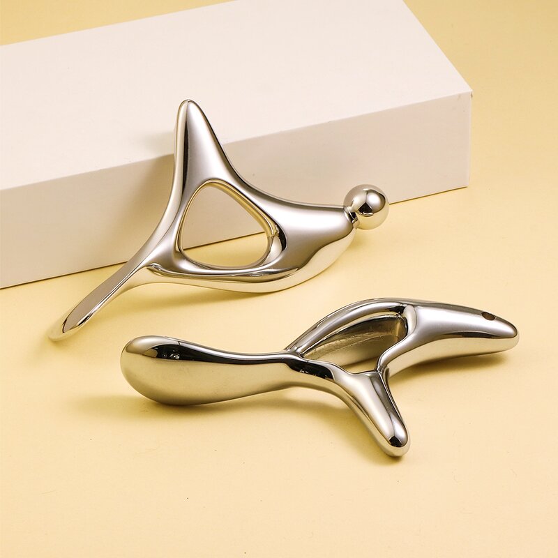 Gua Sha Massage Tool - Manufacturer - 2-in-1 Triangular Cone Acupressure Pedicure Stick