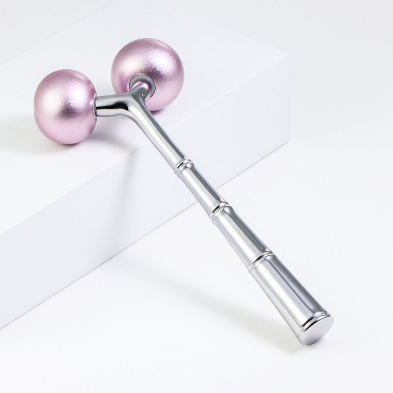3D Facial Roller - Manufacturer - Metal V Shaped Portable Press Slimming Face Lift