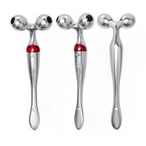 3D Electric Massager - Manufacturer - Microcurrent Stainless Steel Roller Eye Massage Pen