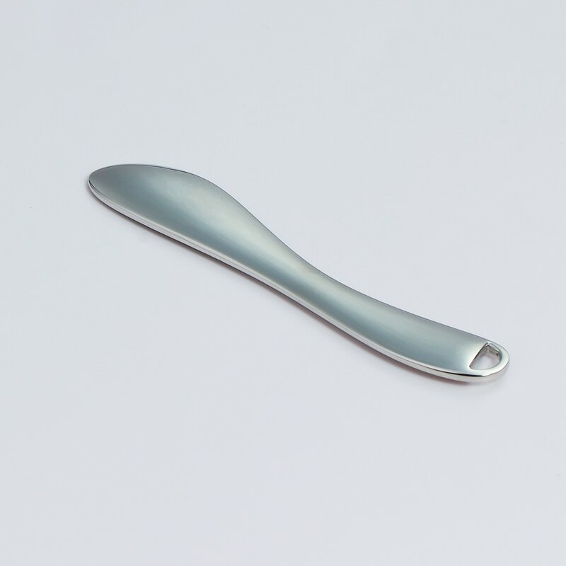 Cosmetic Spatula - Manufacturer - Kinwong Reusable Eye Serum Applicator Mini Metal Scoop