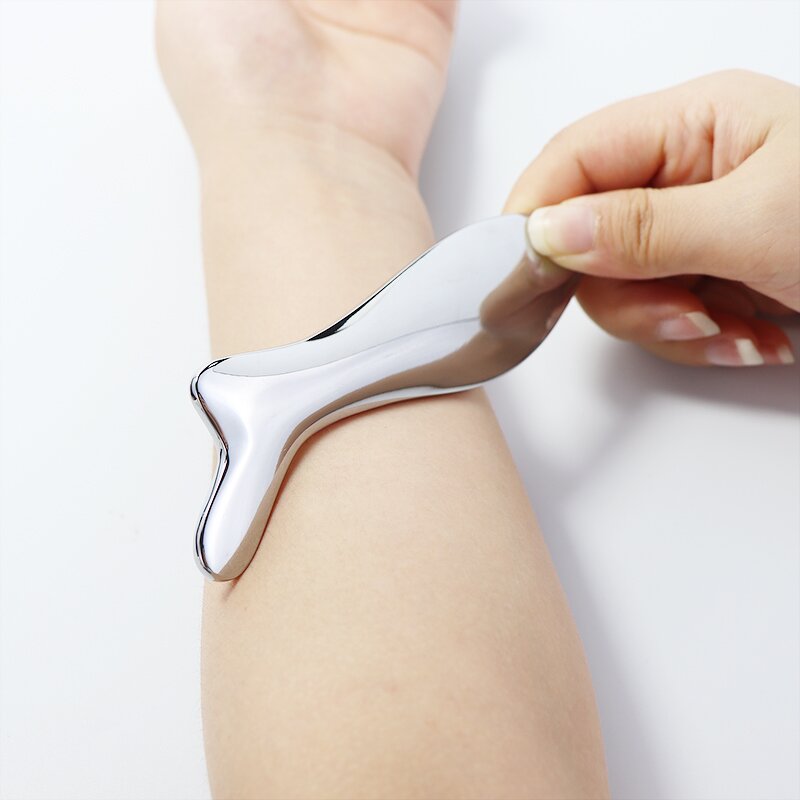 Face Roller Gua Sha - Manufacturer - Zinc Alloy Hand-held Skin Tightening Customized