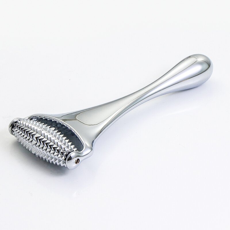 Jade Roller Gua Sha - Manufacturer - Custom Color 100% Natural Rose Quartz 2-in-1