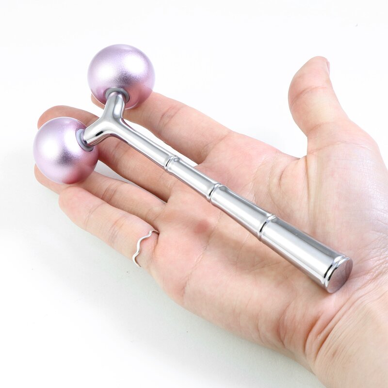 3D Facial Roller - Manufacturer - Metal V Shaped Portable Press Slimming Face Lift