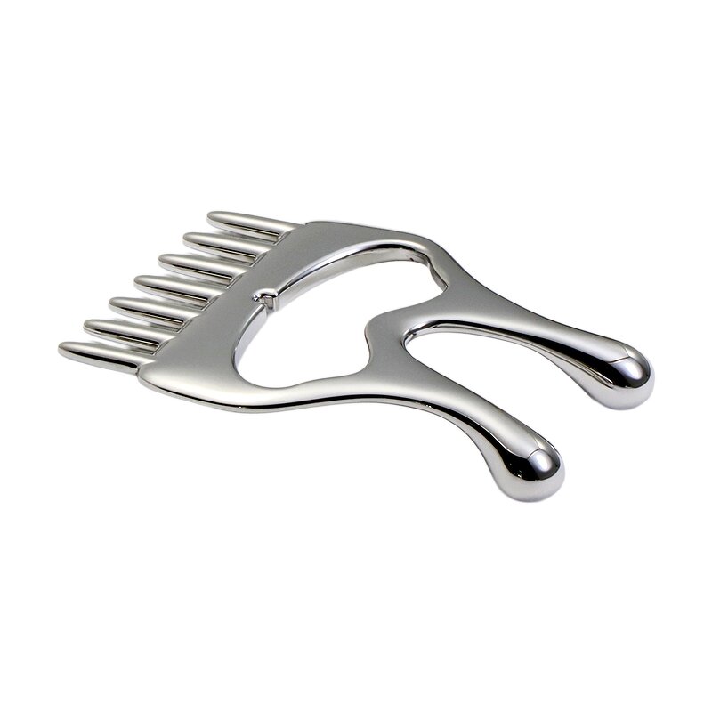 Scalp Massage Comb - Manufacturer - Zinc Alloy Wide Tooth Hair Growth Face Body Massager