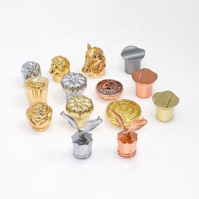 Perfume Cap - Manufacturer - Luxury Crown Zamac Metal Fancy for Glass Bottle Cosmetic