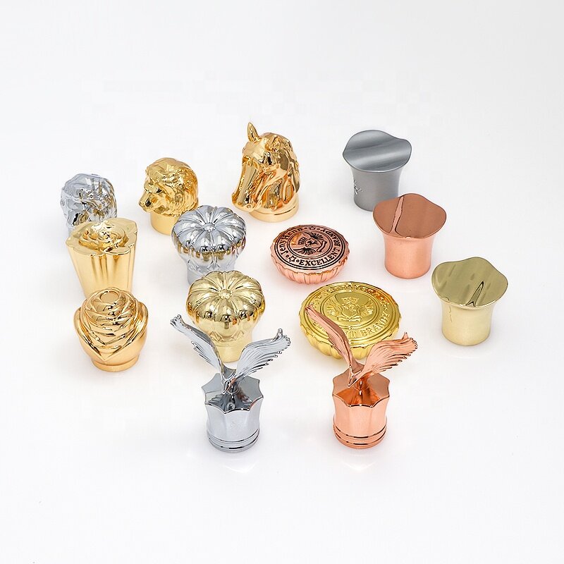 Perfume Cap - Manufacturer - Luxury Crown Zamac Metal Fancy for Glass Bottle Cosmetic