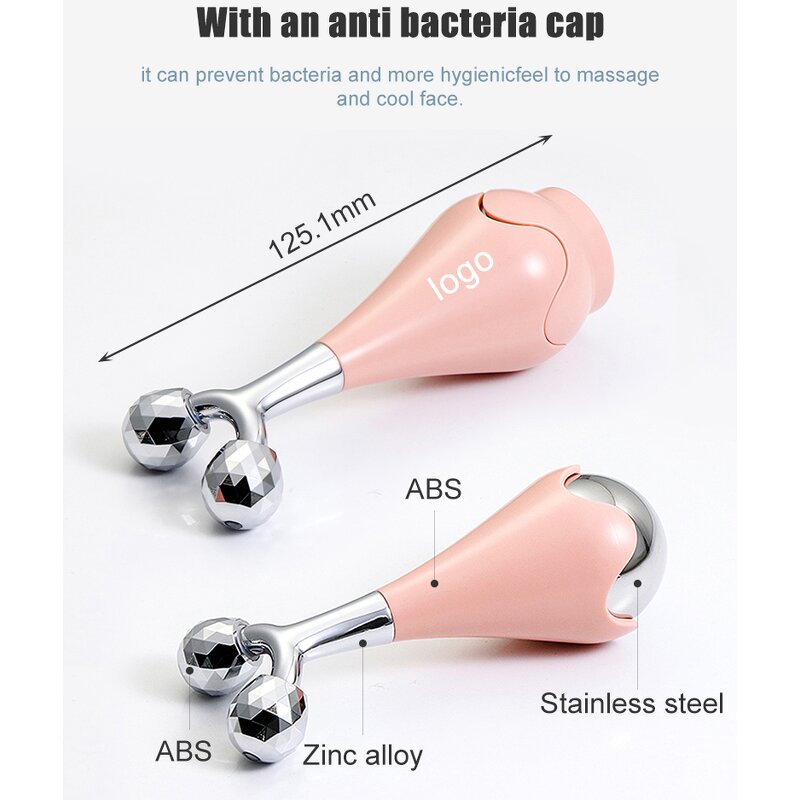 3D Facial Roller - Manufacturer - Y Shaped ABS PC Cooling Ice Ball Eye Face Care