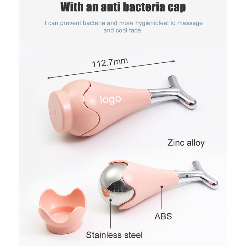 Ice Globe Massager - Manufacturer - Pink Magic Cryo Pain Relief Eye Facial Rejuvenation