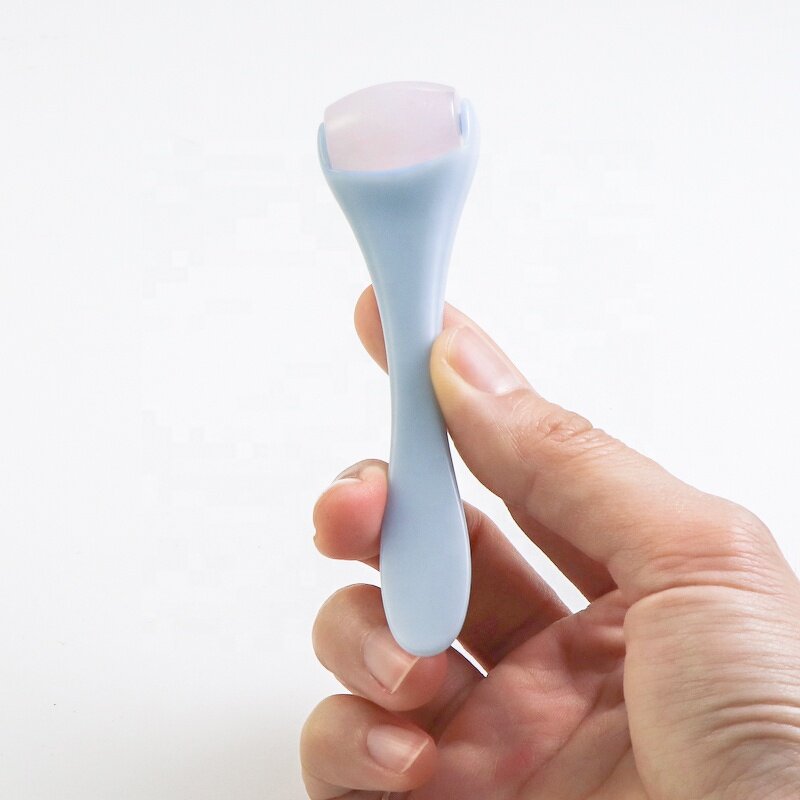 Jade Roller - Manufacturer - 100% Natural Rose Quartz Mini Anti-aging Face Massage