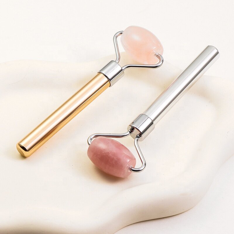 Ice Roller - Manufacturer - New Natural Jade Rose Quartz Whitening Anti-Puffiness Wrinkle