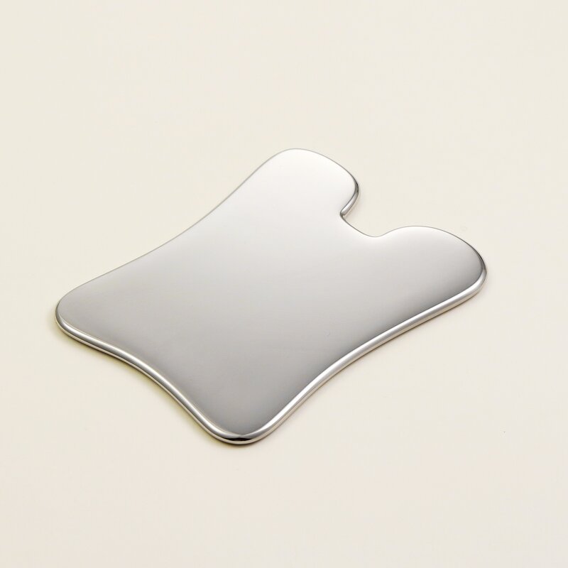 Gua Sha Massage Tool - Manufacturer - 304 Stainless Steel SPA Acupuncture Silver Roller