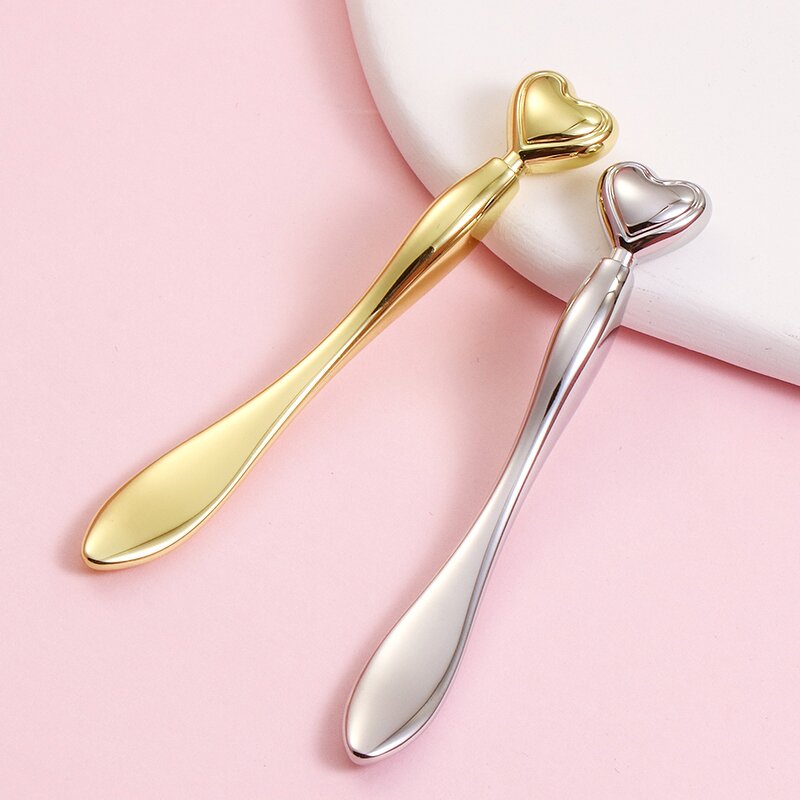 Eye Massager Spoon - Manufacturer - Zinc Alloy Mini Eye Cream Scoop Anti-Wrinkle Manual