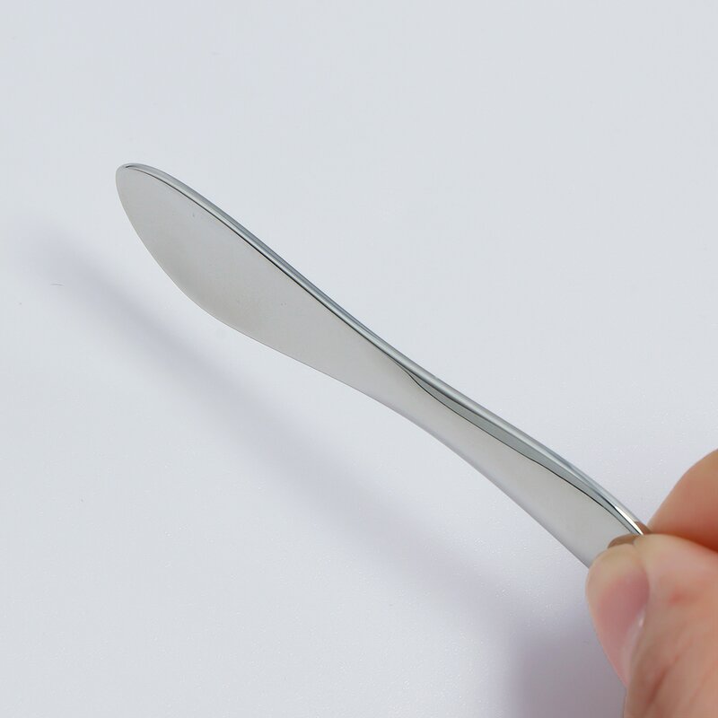 Cosmetic Spatula - Manufacturer - Kinwong Reusable Eye Serum Applicator Mini Metal Scoop